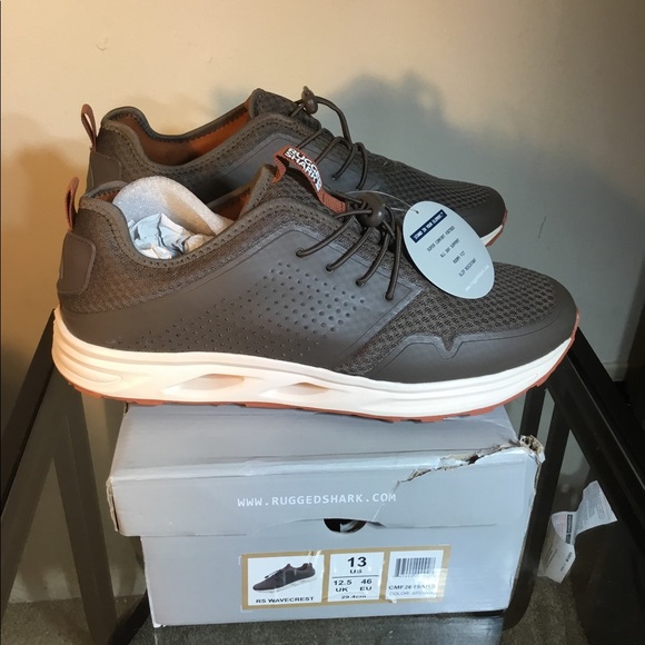 Jogger Lightweight Mesh Breathable Walking RUGGED SHARK Mens Water Shoe Athletic with Active Drainage Quick Dry WAVECREST